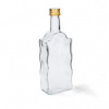 Fľaša na alkohol sklenená 