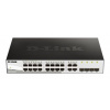 Chytrý spínač, model: 20-Port Gigabit Smart Managed Switch 20portový 10/100/1000Mbit/s D-Link Inteligentní