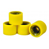 Náhradné kolieska na pennyboardy Axer 60x45mm (4 ks) žlté