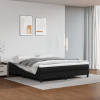 vidaXL Matrac s taštičkovými pružinami čierny 160x200x20 cm umelá koža - Čierna - 65414-20228