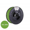 C-TECH Tisková struna (filament) PREMIUM LINE, PLA, zelenožlutá, RAL6018, 1,75mm, 1kg