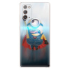 Silikonové pouzdro iSaprio - Samsung Galaxy Note 20 - Mimons Superman 02 (Odolný silikonový kryt, obal, pouzdro iSaprio - Samsung Galaxy Note 20 - Mimons Superman 02 - skvělá ochrana a pružnost, stylo