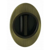 MI - Mušľa DUE WC 84 x 60 mm - oválna BRM - bronz matný (YEB) | MP-KOVANIA.sk