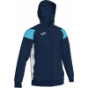Joma Mikina HOODIE POLY CREW III DARK NAVY-SKY BLUE Veľkosť: 5XS