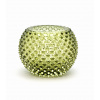 Váza 18cm - Hobnail - Ananás - lesná zelená