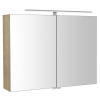 Sapho RIWA galérka s LED osvetlením, 81x70x17cm, brest Bardini SPH RIW080-0013