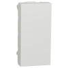 Schneider Electric Slovakia spol. s r.o. Unica - NU986518 - Záslepka 1 modul, Biela