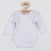 NEW BABY Body dlhý rukáv New Baby - biele - 50