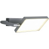 ECO-Light LED-BOOK-AP-GR LED-BOOK-AP-GR LED nástenné svetlo 17 W LED sivá; LED-BOOK-AP-GR