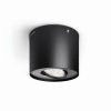 LED prisadené stropné svietidlo bodové Philips PHASE 53300/30/16 - čierna