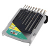 Wolfcraft Wolfcraft Sada 9ks speciální vrták do betonu HM o3-10mm 7109000