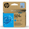 HP originál ink EvoMore 4K0U7NE#CE1, HP 924e, cyan, 800str. (HP 924 ink. náplň azúrová, 4K0U3NE)
