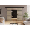 KIER Posuvné dvere WERDI DUO PLUS | 212 cm Farba: dub sonoma
