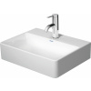 Duravit DuraSquare umývadlo 45x35 cm obdĺžnik umývadlo na nábytok biela 0732450041