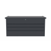 Záhradný box G21 Denver 400 L, antracitový plechový