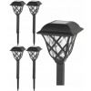 Solárne svietidlá - Solárne záhradné lampy Drive LED SET 4PCS (Solárne svietidlá - Solárne záhradné lampy Drive LED SET 4PCS)