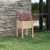 Kvetináč plast béžový VidaXL 50 cm x 50 x 1 cm