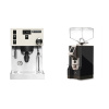 Rancilio Silvia PRO X, bílá + Eureka Mignon Specialita, CR black