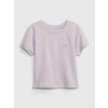 GAP Baby tričko crop Fialová 2YRS Fialová Fialová