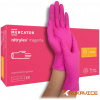 Mercator Medical Jednorazové zdravotnícke nitrilové rukavice MERCATOR nitrylex magenta 100 ks Veľkosť: XS