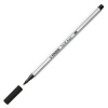 Fix so štetcovým hrotom pre rôzne šírky čiar STABILO Pen 68 Brush, čierny