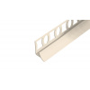 VP8 sanitárna vaňová lišta ACARA, PVC jazmín, 9 mm, 2,5 m