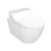Geberit AquaClean Elektronický bidet Tuma Comfort s keramikou, závesný, TurboFlush, SoftClosing, KeraTect, kefovaná nerezová oceľ 146.290.FW.1