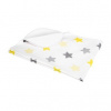Akuku Nepremokavá podložka froté Hviezdičky 50x70