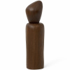 ferm LIVING Mlynček na soľ alebo korenie CAIRN 21 cm, hnedá, drevo