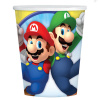 Amscan Papierové poháre - Super Mario 250 ml 8 ks