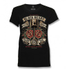 Dámské Triko BLACK HEART PISTON Barva: Černá, Velikost: XL - L - doprava zdarma