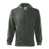 MALFINI® Mikina pánska Trendy Zipper tmavá bridlica Veľkosť: 2XL 4106717