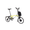 Skladací elektrický bicykel Brompton Electric C Line, Yuzu Lime/Black typ riadidiel H preklady 4 rýchl.