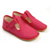 Beda Barefoot papuče růžová třpytka BF 060010/W