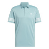 adidas 3 Stripe pánske polo tričko Mint L