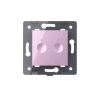 LIVOLO SR-702SR-17 Dotykový modul č.5B s RF – ružový (Modulárny plastový dotykový modul - radenie R5B)