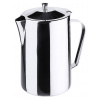 Džbánek na kávu z nerezové oceli s víkem a svařovaným úchytem 2 l | CONTACTO, 3017/200 inox