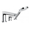 Hansgrohe Talis E - Trojotvorová vaňová batéria, chróm 71730000