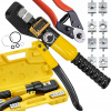 HYDRAULICKÁ LISOVAČKA NA KÁBLOVÉ OKÁ A KONCOVKY, MATRICE 4-70MM, XL SADA 2V1