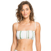 Roxy SEA&WAVES REVO PT BA BRIGHT WHITE KAMUELA STRIPE S plavky dvojdielne - S