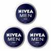 NIVEA MEN hydratačný krém na telo, tvár a ruky, univerzálny 150ml x 3ks
