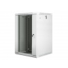 Lanberg WF01-6618-10S rack 18U Nástěnný regál Šedá