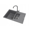 SINK.FRANKE MRG 651-78 K ŠEDÁ + BATÉRIA + VLOŽKA (SINK.FRANKE MRG 651-78 K ŠEDÁ + BATÉRIA + VLOŽKA)