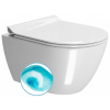 GSI - PURA závesná WC misa, Swirlflush, 36x50cm, biela ExtraGlaze 881611