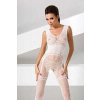 Passion Bodystocking Passion BS052 - biely sexy bodystocking