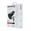 Nabíjacia súprava 2v1 SWISSTEN pre zariadenia Apple - nabíjačka do auta 2x USB 12W + kábel USB-C - čierna