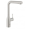 GROHE Essence Páková drezová batéria, vysoký výtok,vyťahovacia sprška,supersteel 30270DC0 GRO 30270DC0
