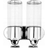 Dávkovač mydla - Dávkovač nástenných mydiel 2x500 ml Chrome (Dávkovač mydla - Dávkovač nástenných mydiel 2x500 ml Chrome)