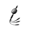 Kábel MCDODO CA-7256 3v1 1,2m Black