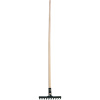 Strend Pro Hrable 10-zubé R105 s drevenou násadou 160 cm